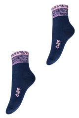 Fila Αθλητικές Παιδικές Κάλτσες Μακριές Navy Μπλε F8158-160_2