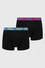 FILA Men's Boxers Black 2 PACK FU5016/2-264