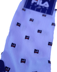 FILA Αθλητική κάλτσα σοσόνι Λευκό 3 pack F1233-300 - Sovrakofanela.gr