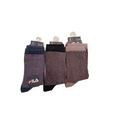 FILA  παιδικές Κάλτσες για κορίτσι 3 PACK σε διάφορα χρώματα F81152/3D