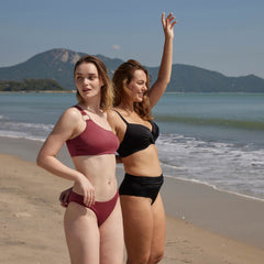 DORINA AZORES Women's bikini swimsuit with light reinforcement Black D001907MI010-BK0001