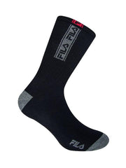 Fila Αθλητικές Κάλτσες Μαύρες 3 Ζεύγη F 9041-200 - Sovrakofanela.gr